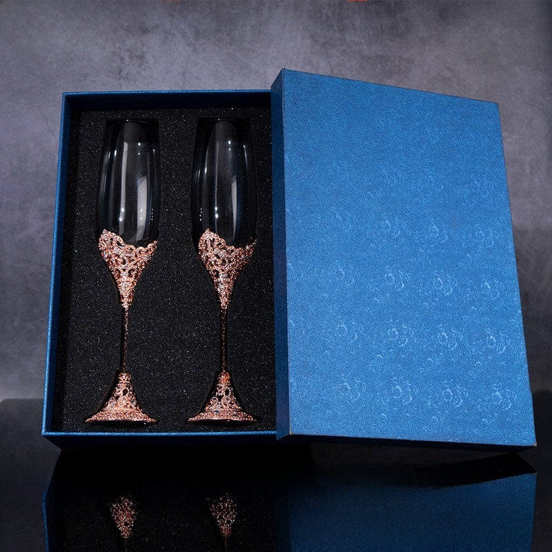 Crystal Wine Glass Set