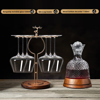 Crystal Whiskey Decanter Set