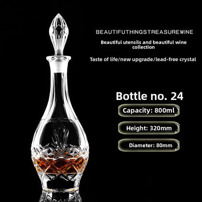 Decorative Glass Decanter