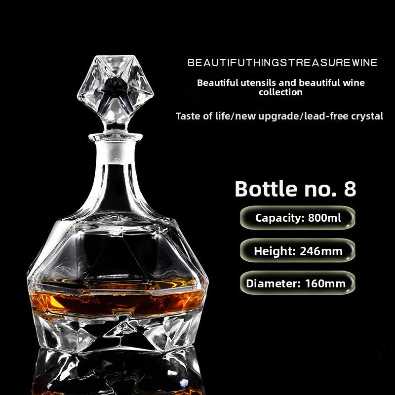 Decorative Glass Decanter