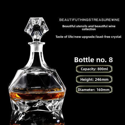 Decorative Glass Decanter