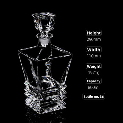 Decorative Glass Decanter