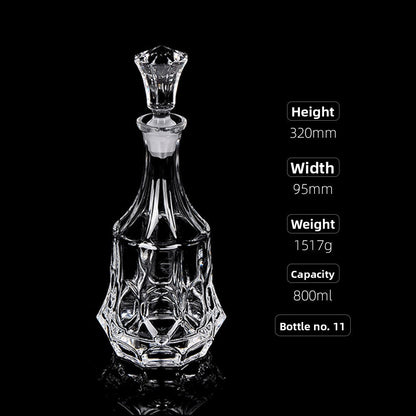Decorative Glass Decanter