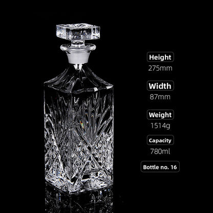 Decorative Glass Decanter