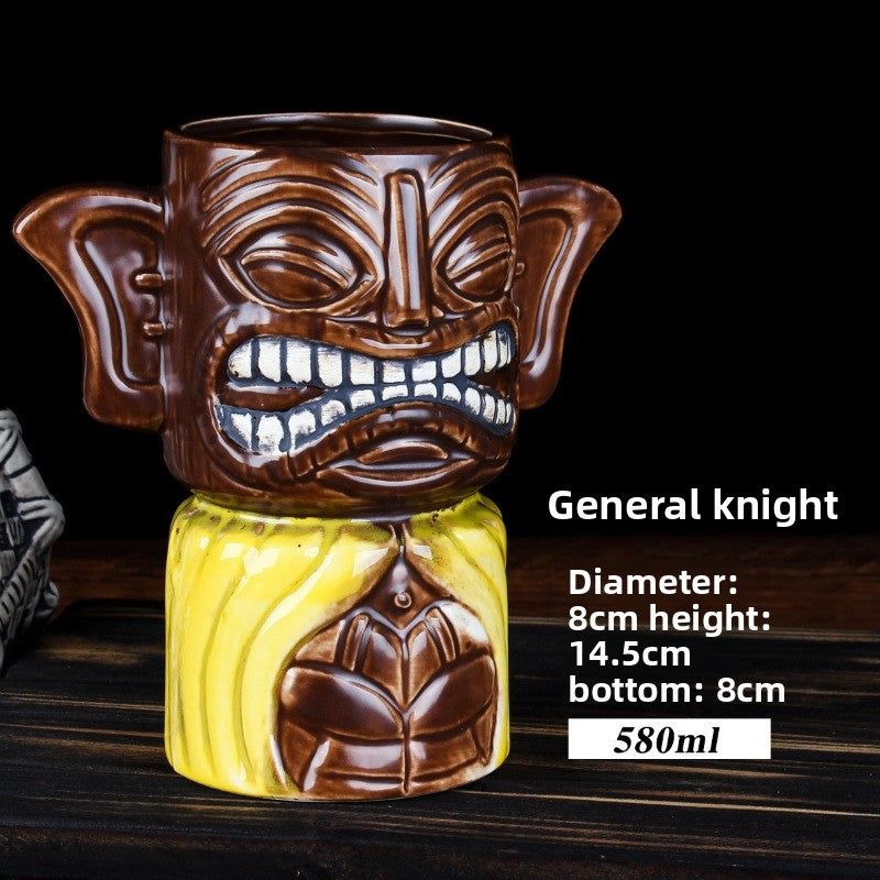 Retro Tiki Cocktail Cup