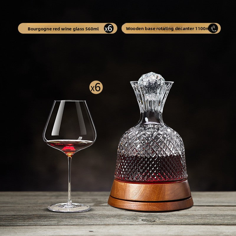 Crystal Whiskey Decanter Set