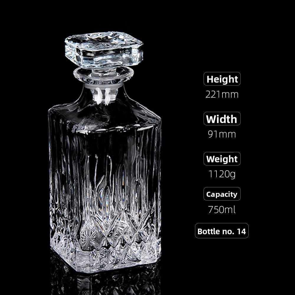 Decorative Glass Decanter