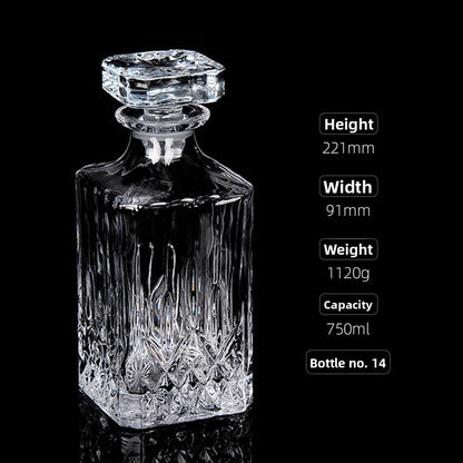 Decorative Glass Decanter
