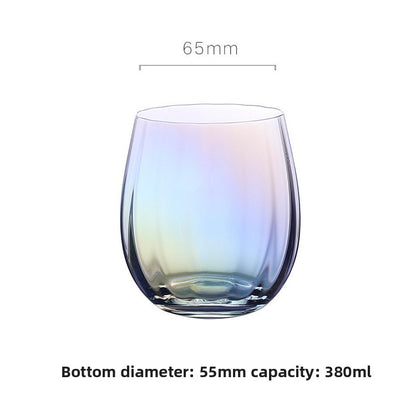 Rainbow Crystal Wine Glass