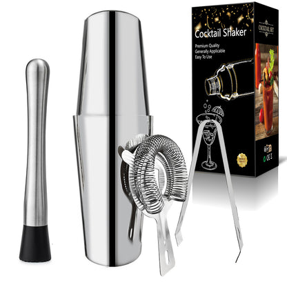 Professional 6 Piece Cocktail Shaker Set