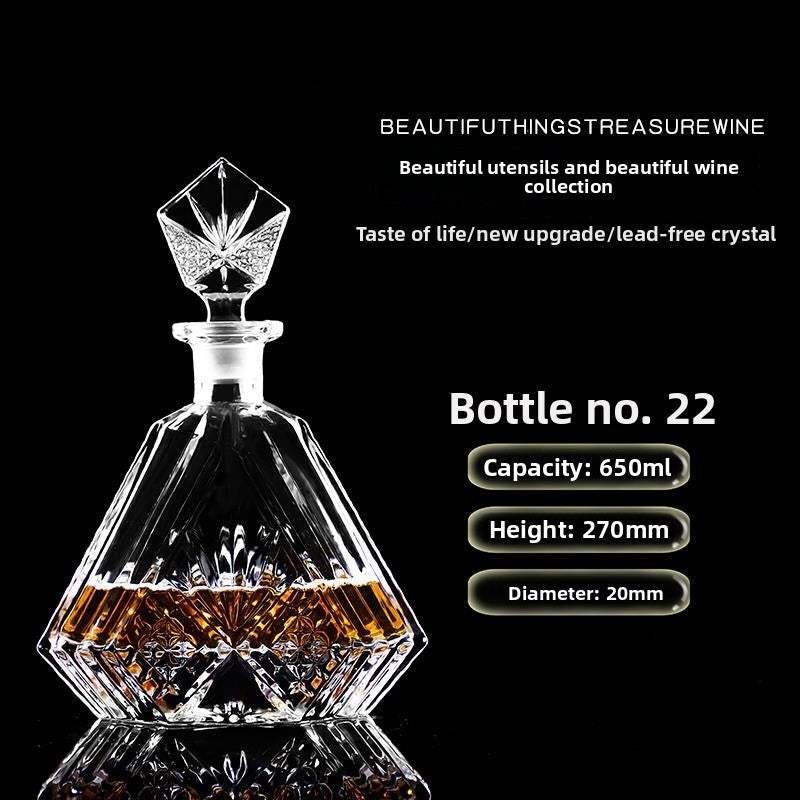 Decorative Glass Decanter