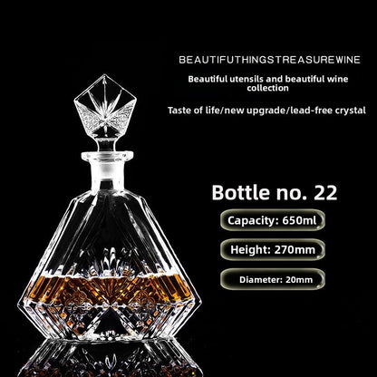 Decorative Glass Decanter