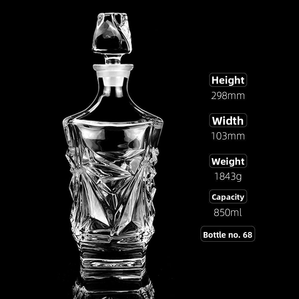 Decorative Glass Decanter