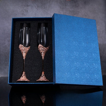 Crystal Wine Glass Set