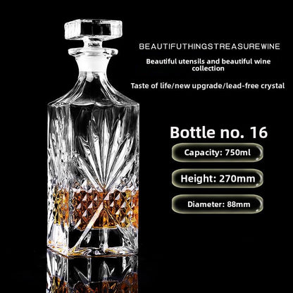 Decorative Glass Decanter