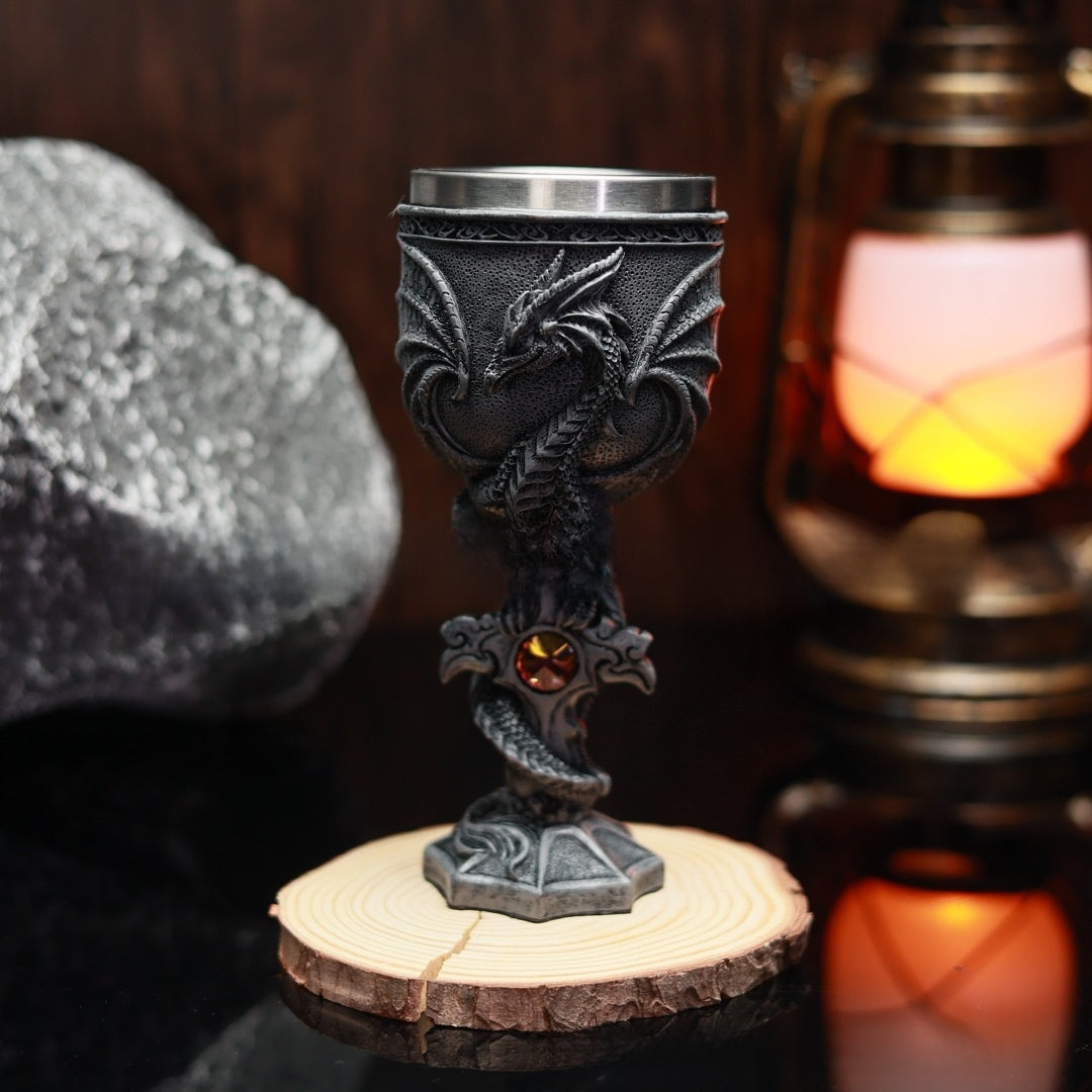 Dragon Wine Glass