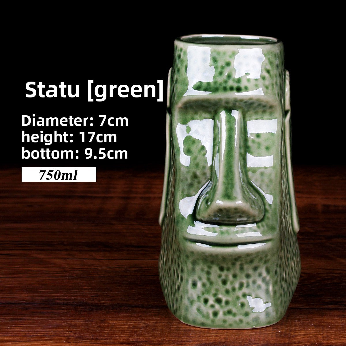 Retro Tiki Cocktail Cup