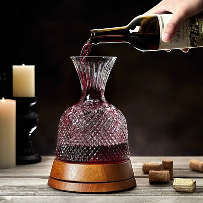 Crystal Whiskey Decanter Set