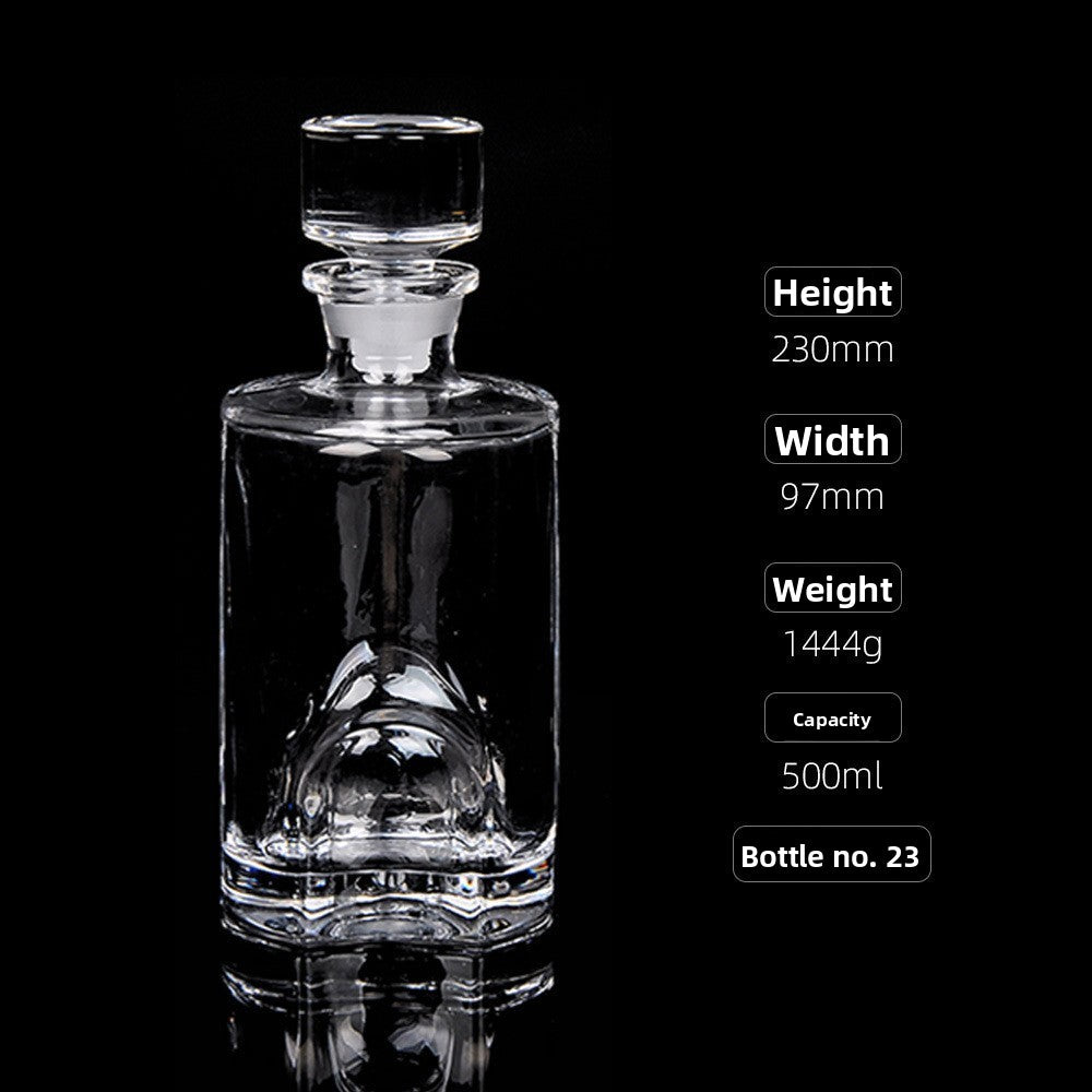 Decorative Glass Decanter