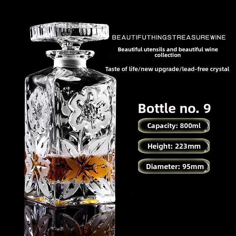 Decorative Glass Decanter