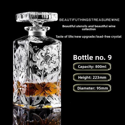 Decorative Glass Decanter