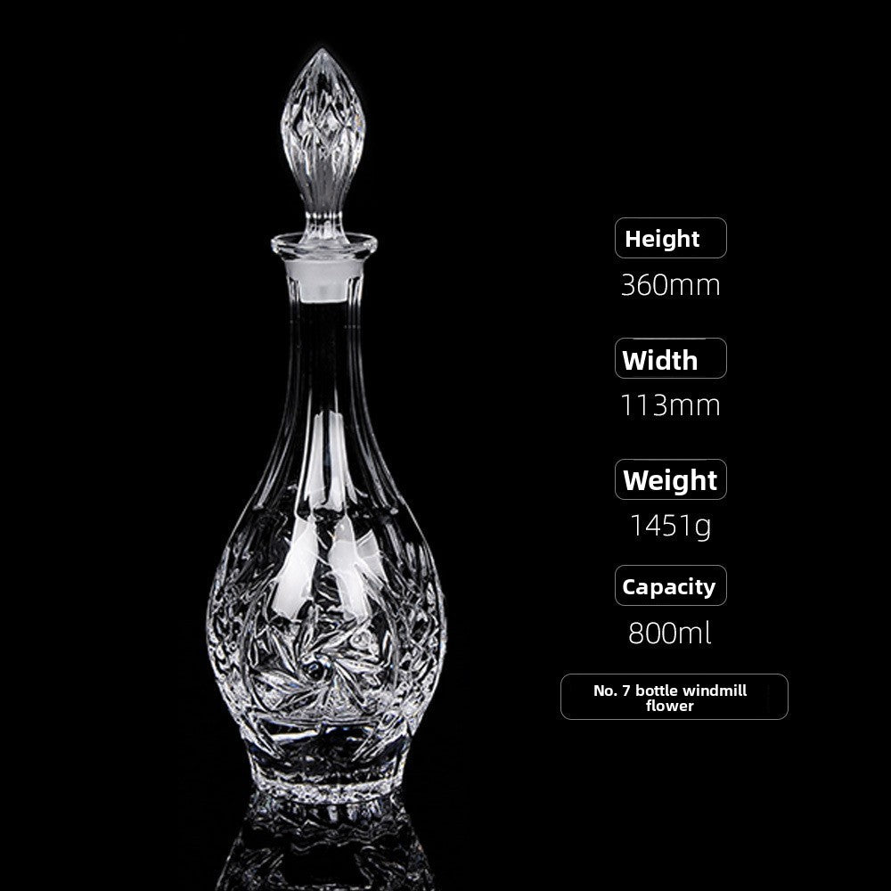 Decorative Glass Decanter