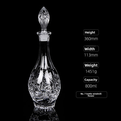 Decorative Glass Decanter