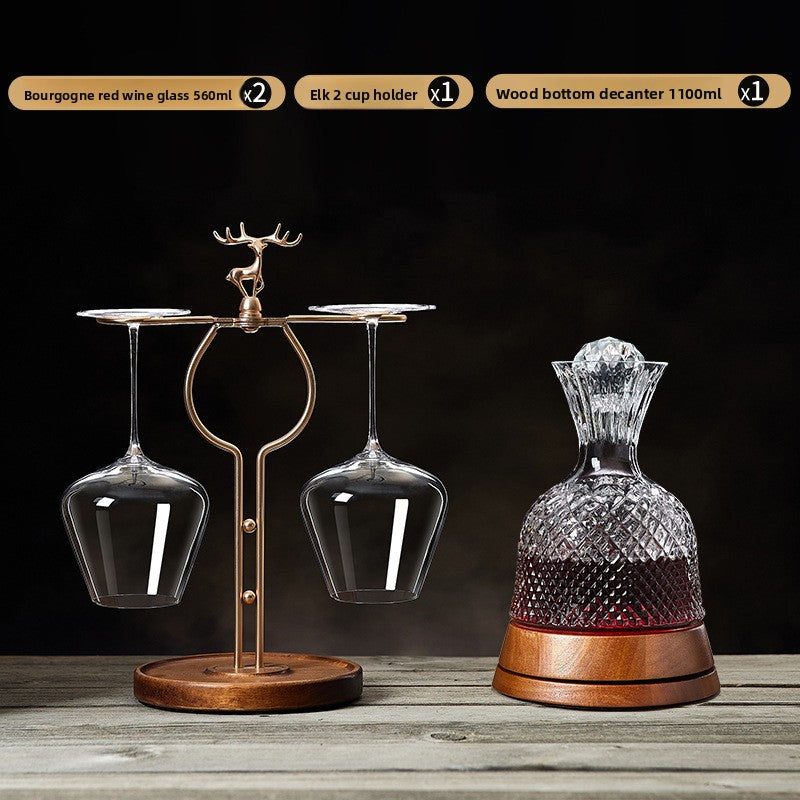 Crystal Whiskey Decanter Set