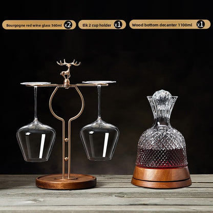 Crystal Whiskey Decanter Set