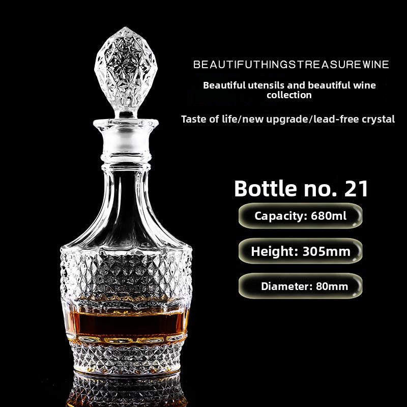 Decorative Glass Decanter