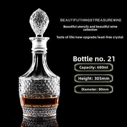 Decorative Glass Decanter