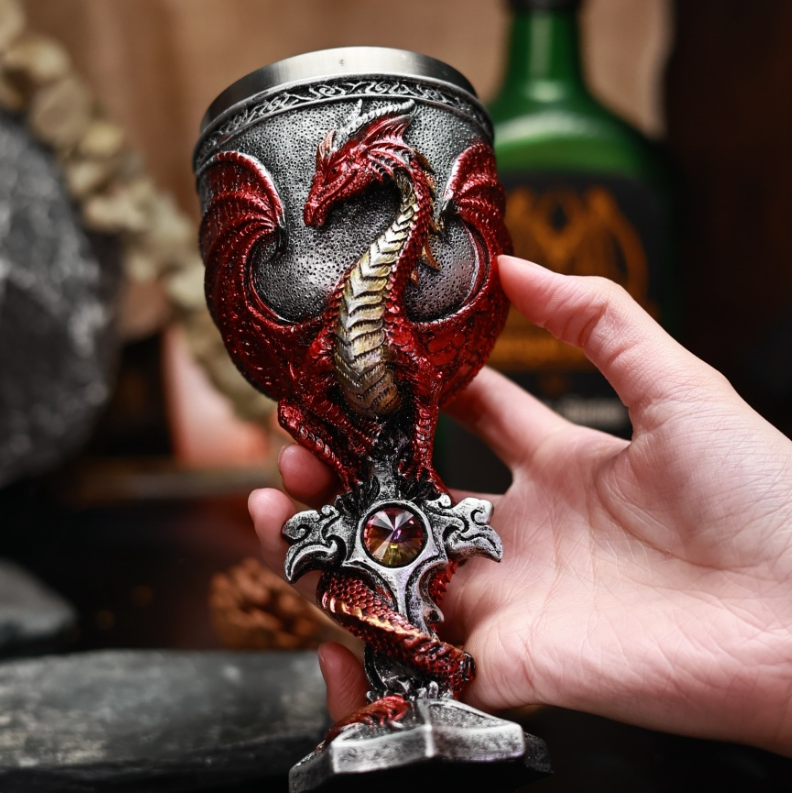 Dragon Wine Glass