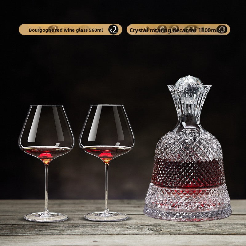 Crystal Whiskey Decanter Set