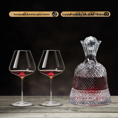 Crystal Whiskey Decanter Set