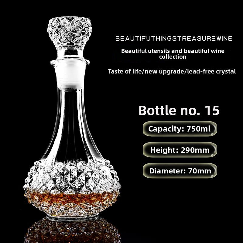 Decorative Glass Decanter
