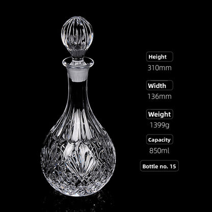 Decorative Glass Decanter