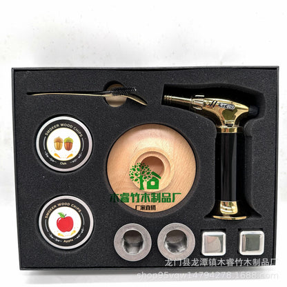 Wooden Cocktail Smoker Kit