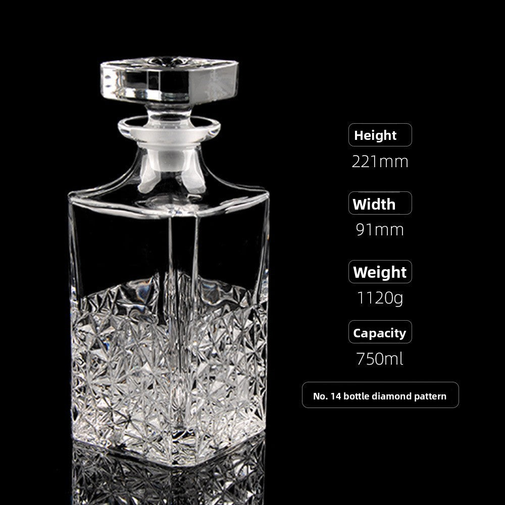 Decorative Glass Decanter