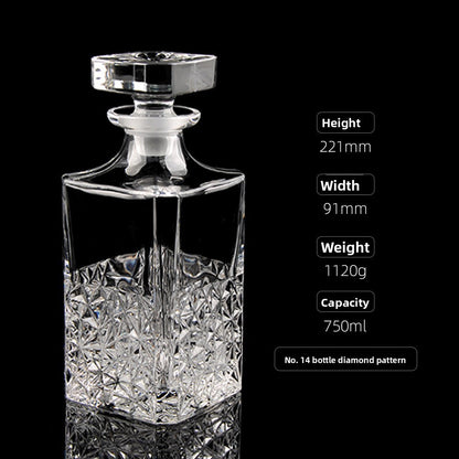 Decorative Glass Decanter