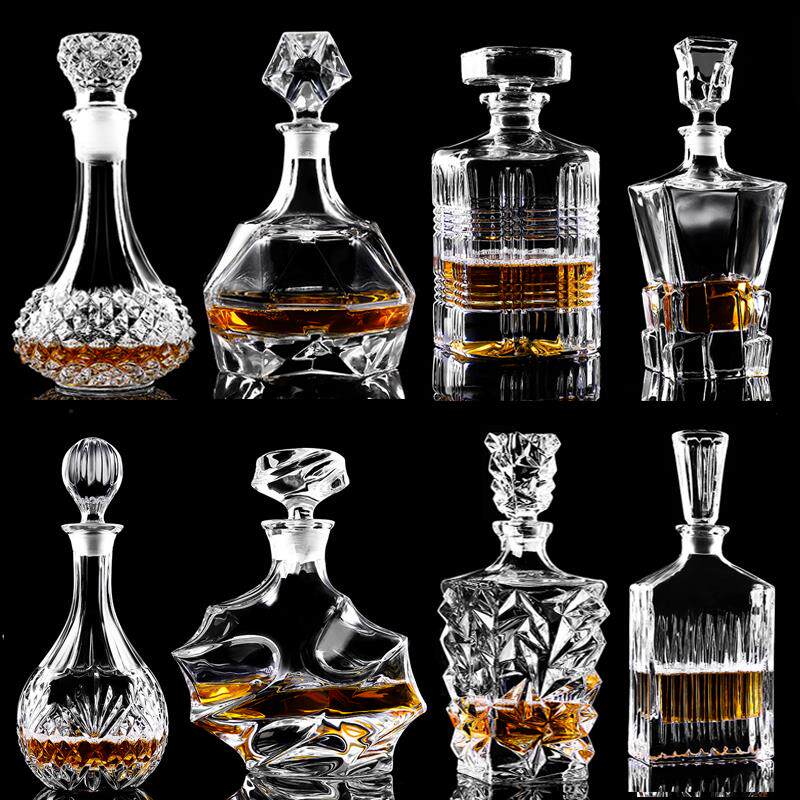 Decorative Glass Decanter