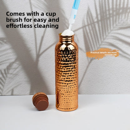 Copper Finish Water Bottle