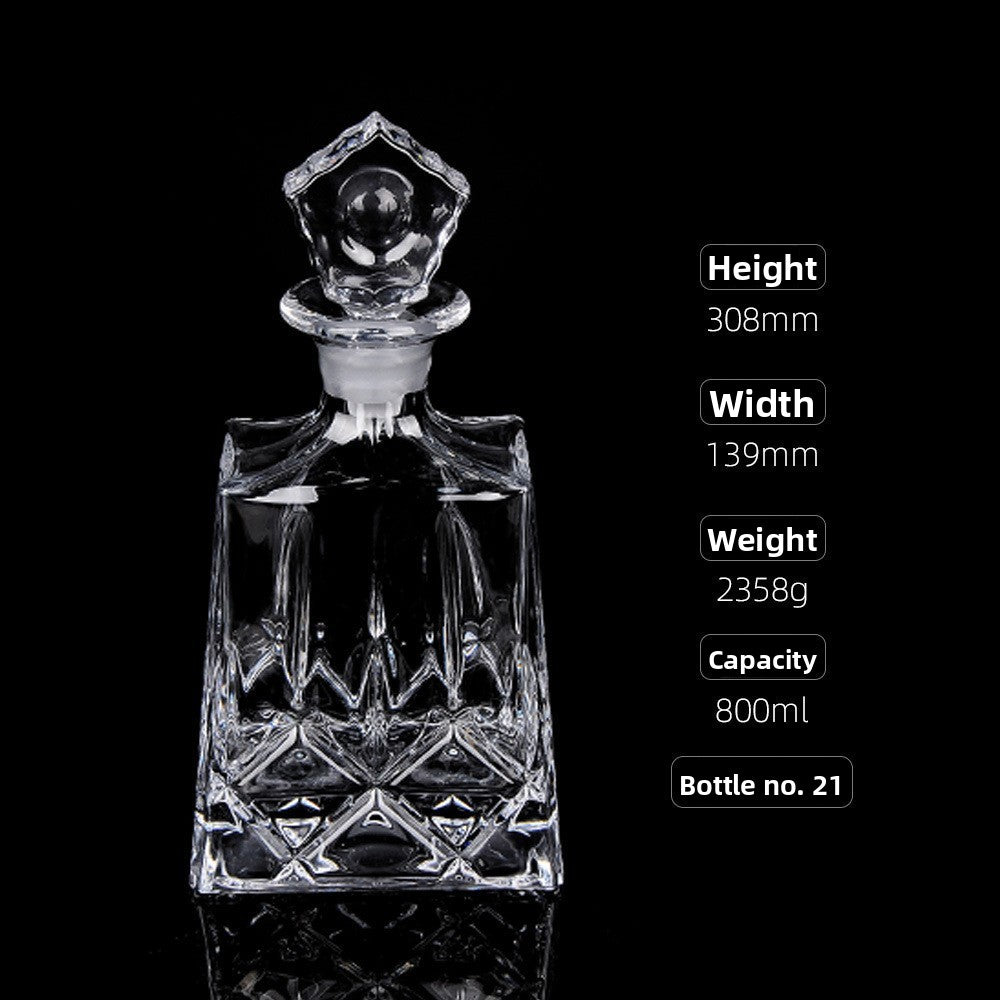 Decorative Glass Decanter