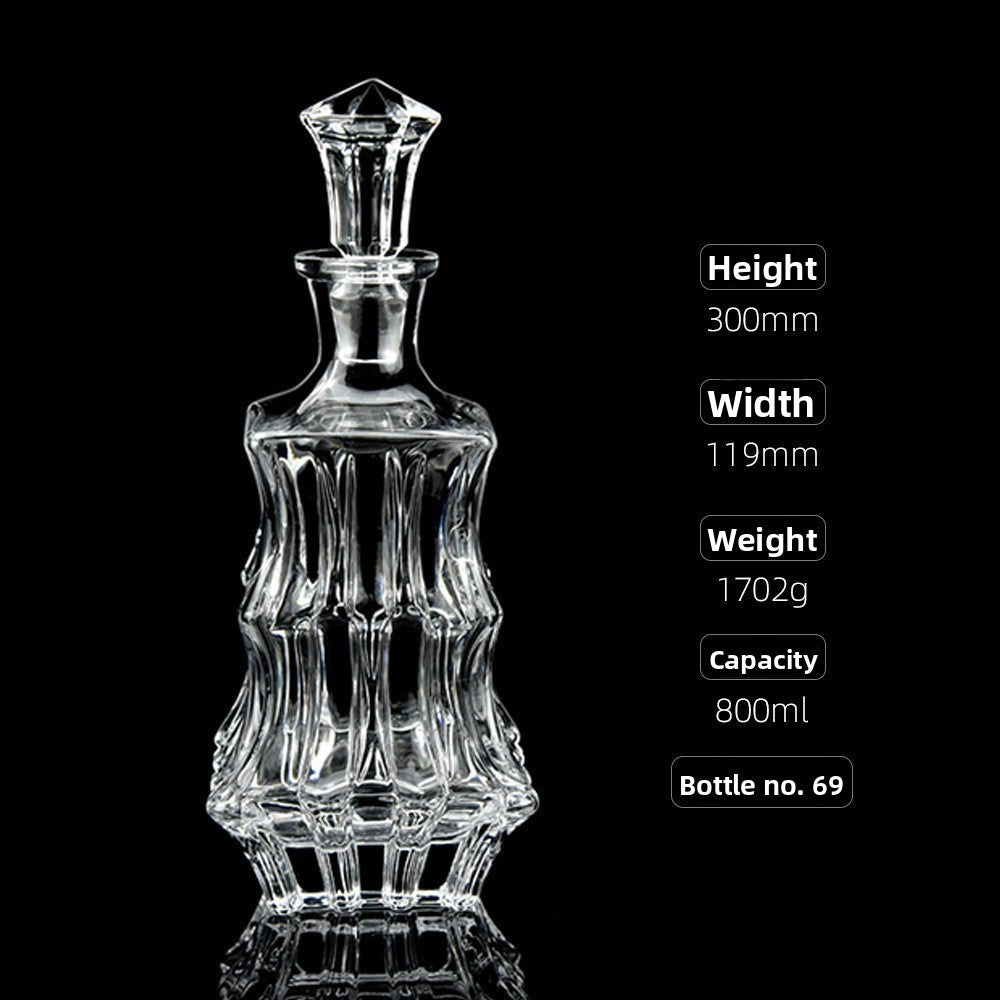 Decorative Glass Decanter