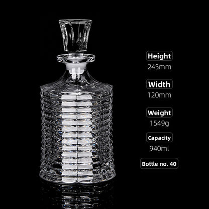 Decorative Glass Decanter