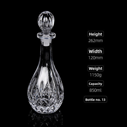 Decorative Glass Decanter