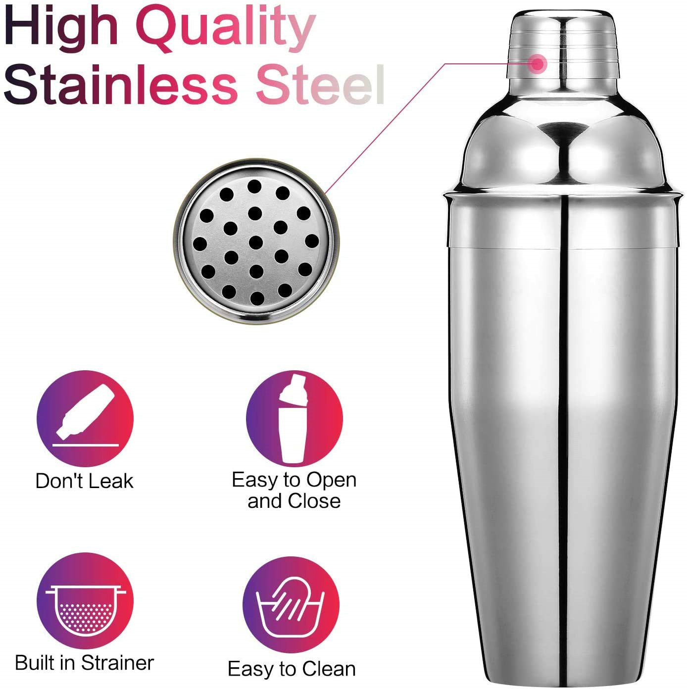 Professional Cocktail Shaker