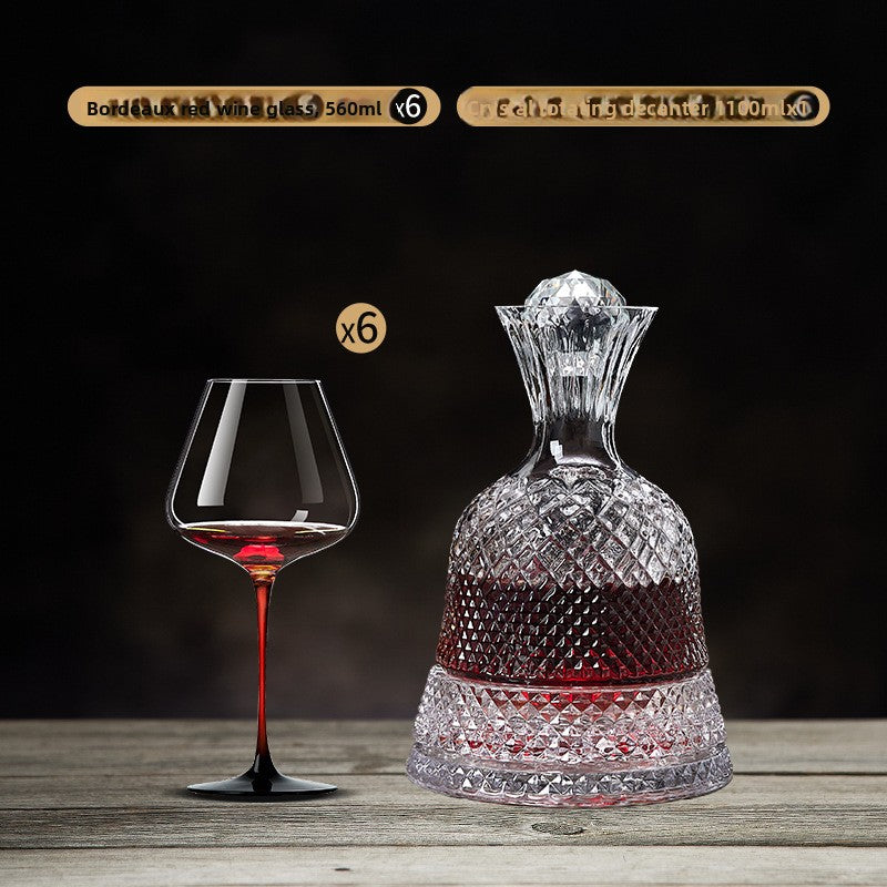Crystal Whiskey Decanter Set