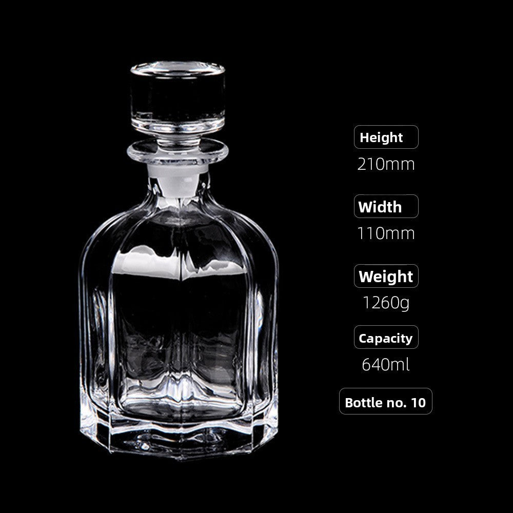 Decorative Glass Decanter