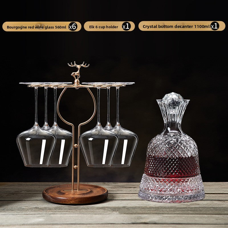 Crystal Whiskey Decanter Set