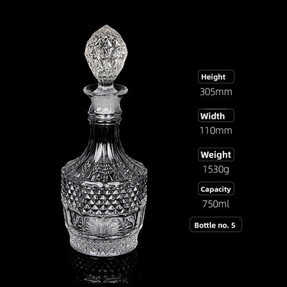Decorative Glass Decanter